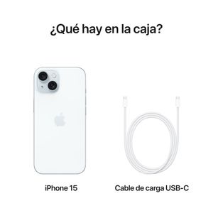 Iphone 15 6.1" 6GB 128GB Azul
