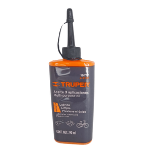 Aceite multiusos, Truper A-31-90, protección contra oxidación y corrosión, 90 ml