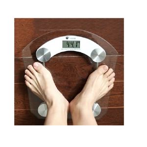 BALANZA DIGITAL DE BAÑO EN VIDRIO HASTA 180 KG