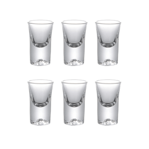 Juego de 6 Mini Copitas de Shot con Base Y302