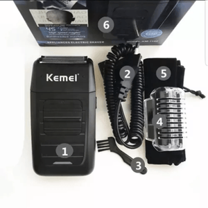 Afeitadora Shaver Kemei KM-1102 Multifunción Recargable