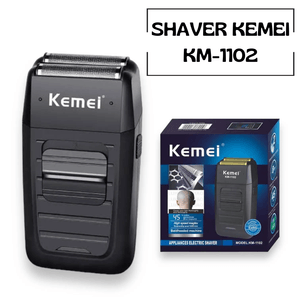 Afeitadora Shaver Kemei KM-1102 Multifunción Recargable