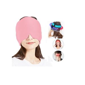 GORRO-MASCARA DE GEL FRIO PARA ALIVIAR EL DOLOR DE CABEZA