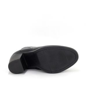 Botines Par&ss para Mujer de CUERO JA24-BT173 Negro