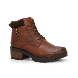 Botines Par&ss para Mujer de CUERO JA24-BT176 Marron