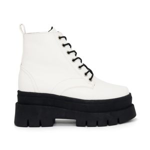 Botin para Mujer ARIANA AV24-529 Blanco Negro