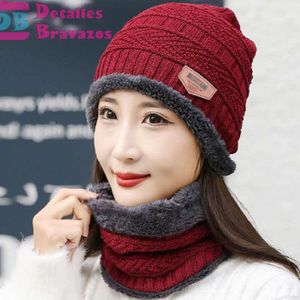 Gorro Bufanda Conjunto Rojo