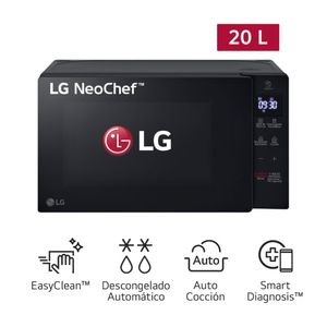 Horno Microondas LG MS2032GAS EasyClean 20L Negro