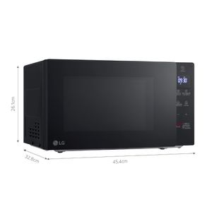 Horno Microondas LG MS2032GAS EasyClean 20L Negro