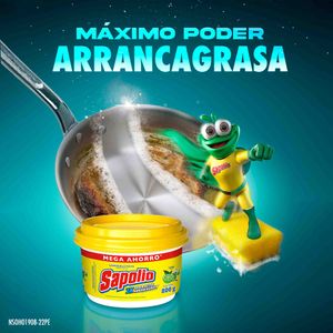 Lavavajilla en pasta Sapolio Limón 800gr