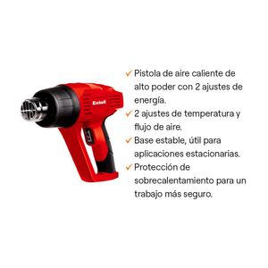 COMBO Einhell: Taladro TE-CD 18/2 2BAT 1.5A 18V 10mm + Lijadora Orbital TC-OS 1520 150W 2mm