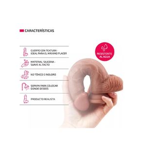 Dildo Realista con Vibrador