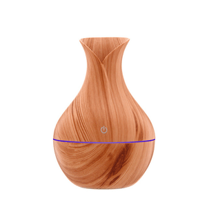 Purificador de Aire con Forma de Florero Madera Clara