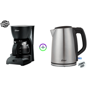 Cafeteran Oster Bvstdcdr5b +Hervidor Bvstkt673ss