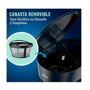 Cafetera Oster BVSTDCS12B 12Tazas Filtro Permanente