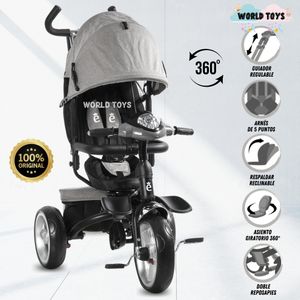 Triciclo Giratorio Banfield Edición Limitada Gris