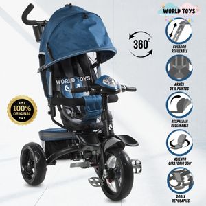 Triciclo Giratorio Banfield Edición Limitada Azul