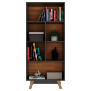 Librero Multiusos Seúl color Negro 1 puerta TU MESITA