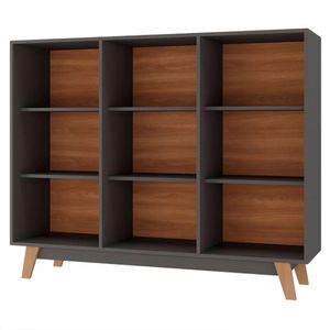 Librero Multiusos Jacobo color Negro TU MESITA