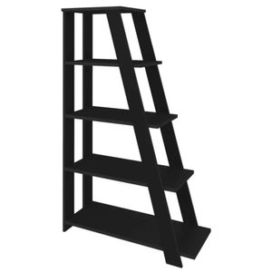 Moderno Librero Amauta color Negro TU MESITA