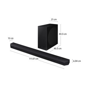 Soundbar Samsung Wifi + Bluetooth 5.1.2 CH HW-Q800D