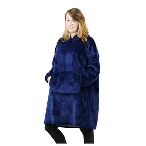 Polerón Capucha Huggle Azul