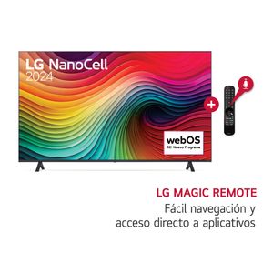 Televisor LG NanoCell 55"" UHD 4K ThinQ AI 55NANO80 (2024)