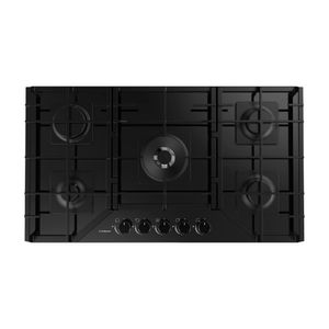 Cocina Encimera Sole S-Collection SOLCO067 Vidrio Templado a Gas 86cm