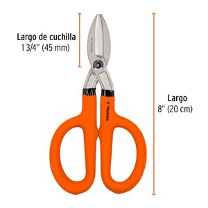 Tijera para Hojalatero 8" Truper 18500