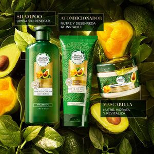 Pack Herbal Essences Bio:Renew Pequi & Aguacate Nutre e Hidrata Shampoo 400ml + Acondicionador 250ml + Nourishing Mask 300ml