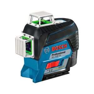 Nivel Laser de Plano 360 Verde Bosch GLL 3-80CG+Receptor LR7