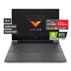 Laptop Gamer HP 15-FB0125LA 15.6" AMD Ryzen 7 (5000 series) 16GB 512GB HDD