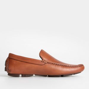 Mocasines Renzo Renzini Hombres Ra-021  Cuero