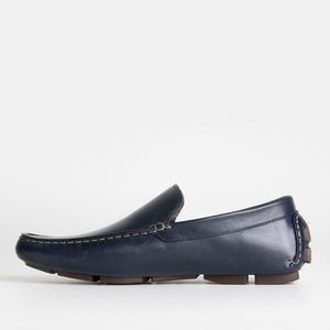 Mocasines Renzo Renzini Hombres Ra-021  Cuero