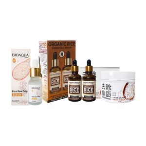 Serum Organico 50ml + Gel exfoliante 140Gr + Serum Facial Arroz 15ml