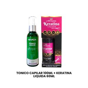 Tonico Capilar 100ml + Keratina Liquida 60ml
