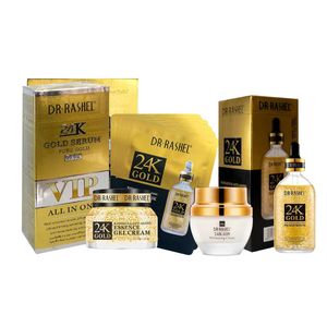 Mascarilla 24K + Suero de Oro 24K 99% + Crema 24K 30Gr + Serum 24k 100ml + Crema Gel 24k 50Gr