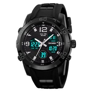 Reloj SKMEI Stell 2102 Dusl Multifunción Retroiluminación - Negro