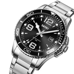 Reloj SKMEI Magno 9278 Analógico Fechador Maquinaria Japonesa- Negro