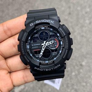 Reloj Casio G-Shock GA140-1A1 Analógico Digital Luz LED Resina Negro