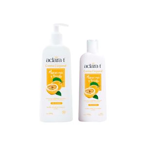 Crema Corporal Maracuya y Vainilla 450Gr y 150Gr