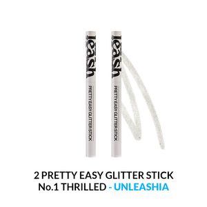 Pretty Easy Glitter Stick No.1 thrilled Unleashia 2 Unidades