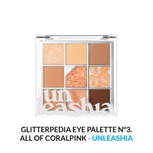 Glitterpedia Eye Palette Unleashia Nº3 All Of Coralpink