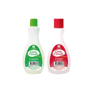 Quita Esmalte Limon 70ml + Quita Esmalte Fresa 70ml