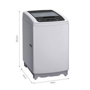 Lavadora LG 13Kg Smart Motion Carga Superior WT13DPBK Gris