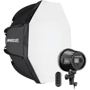 Kit de Luz Westcott U60 B Bi Color Led Monolight con Octabox 1 Luz