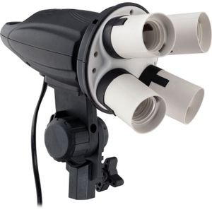 Luminaria Fluorescente Impact de 4 Tomas