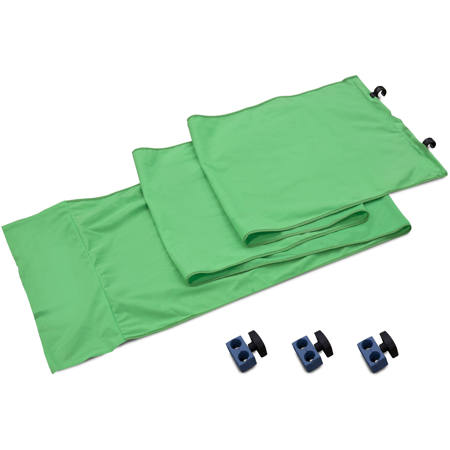 Manfrotto Chroma Key Hintergrund Grün – 180x215 Cm Mit Bodenschleppe Für Ganzkörperaufnahmen