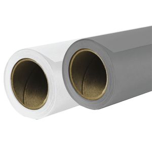 Papel de Fondo Savage 9 X 36 66 Blanco Puro 56 Gris de Moda Paquete de 2