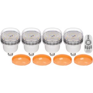 Bombillas Led Regulables de 45W Westcott con Control Remoto Inalámbrico de 2.4 Ghz Paquete de 4